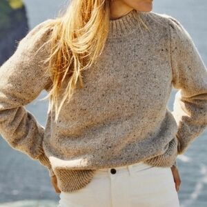 Faherty Boone Sweater - Oatcake